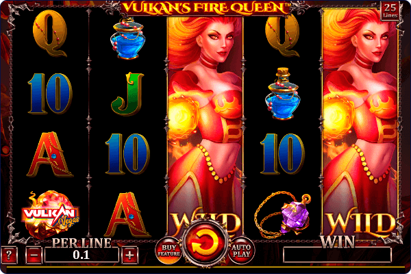 The appearance and design of a particular slot in Vulkan Vegas