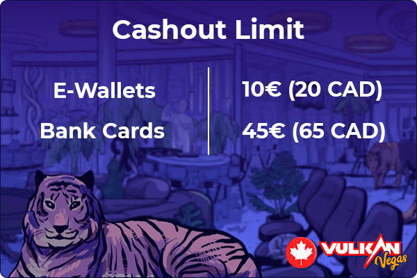 Cashout Limits at Vulkan Vegas