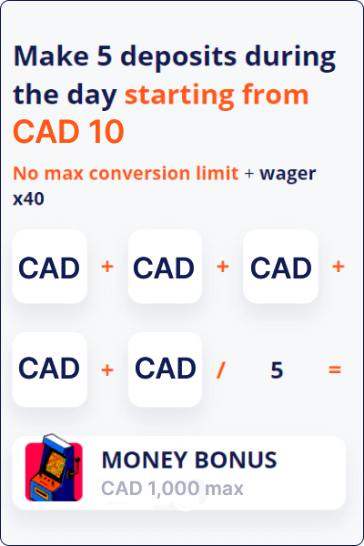 Saturday Bonus Calculation infographic at Vulkan Vegas Casino Canada