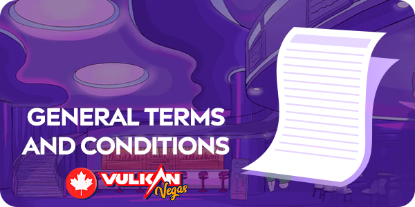 The vulkan vegas logo and document form