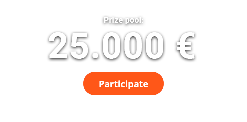 Tournament button and prize pool amount