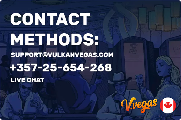 Vulkan Vegas Casino Contact Methods