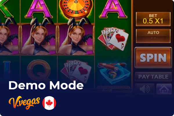 Mode démo à Vulkan vegas