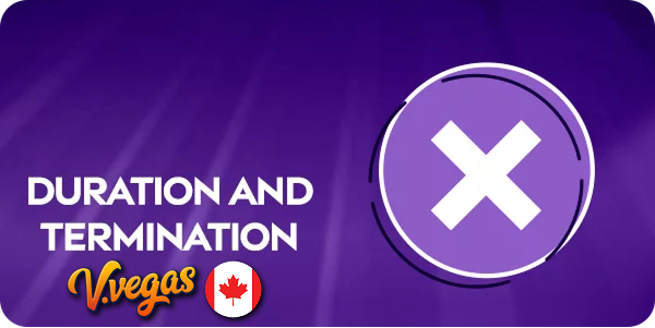 Le logo de vulkan vegas et l'icône d'annulation